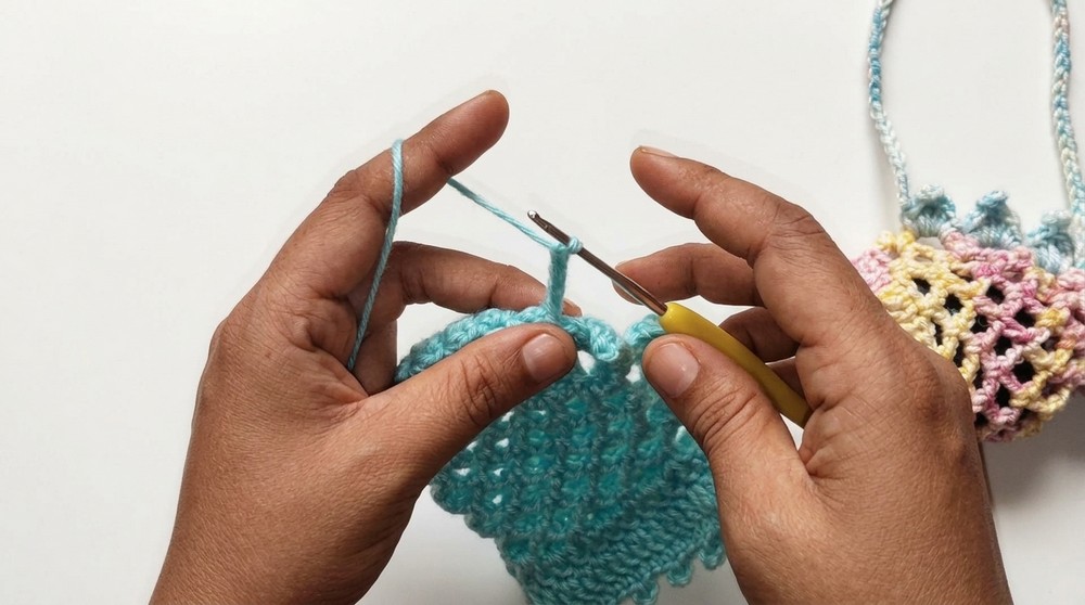 Crochet Fish AirPods Pouch Pattern 4