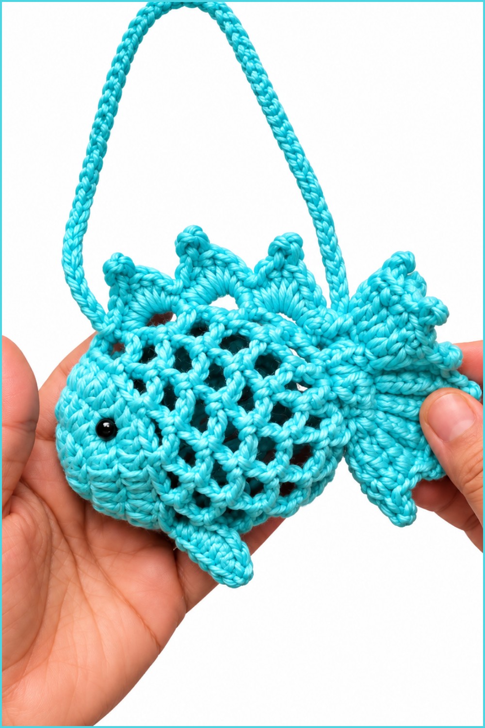 Crochet Fish AirPods Pouch Pattern 6