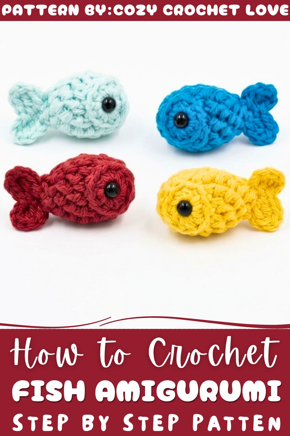 Crochet Fish Amigurumi Pattern