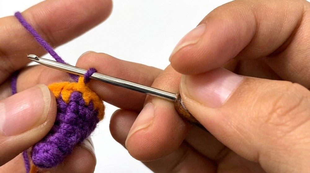 Crochet Halloween Pig Pattern 3