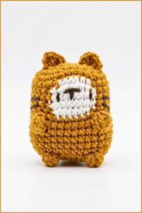 Crochet Kitty Keychain Pattern 6