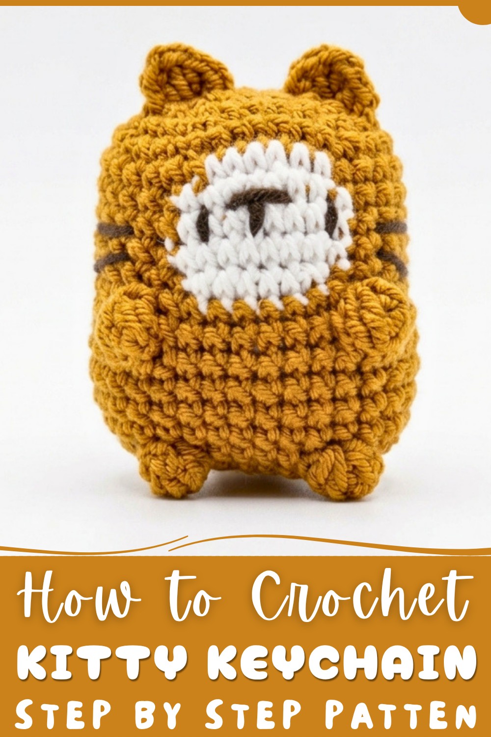 Crochet Kitty Keychain Pattern