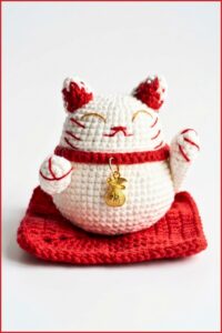 Crochet Lucky Cat Pattern 6