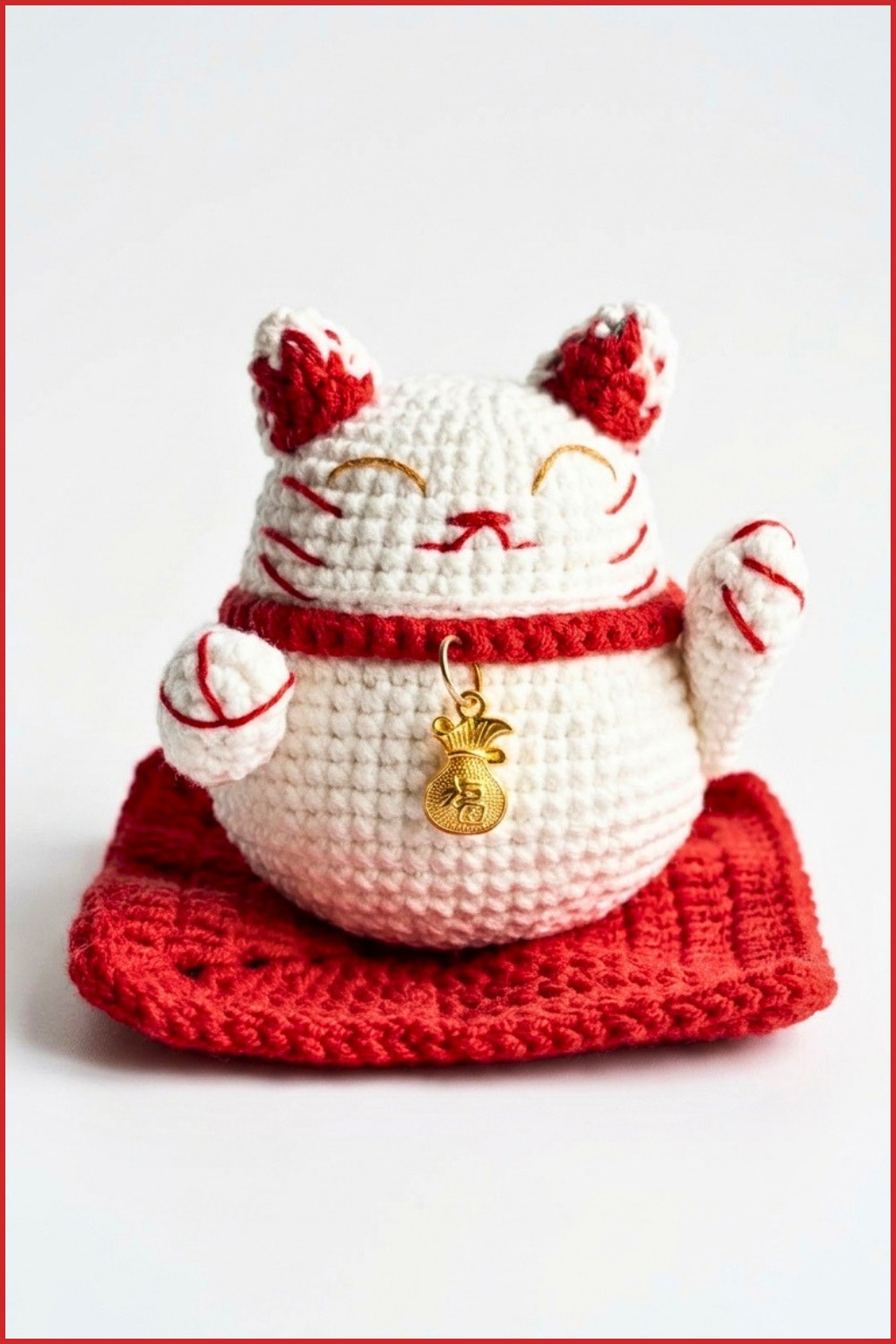 Crochet Lucky Cat Pattern 6