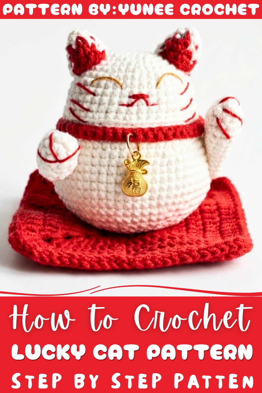 Crochet Lucky Cat Pattern