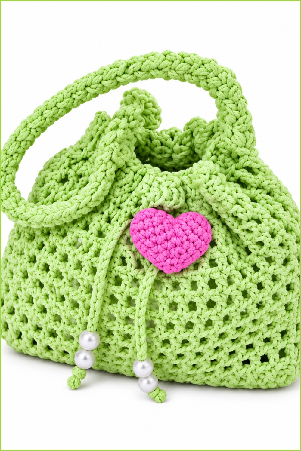 Crochet Mesh Bag Pattern 6