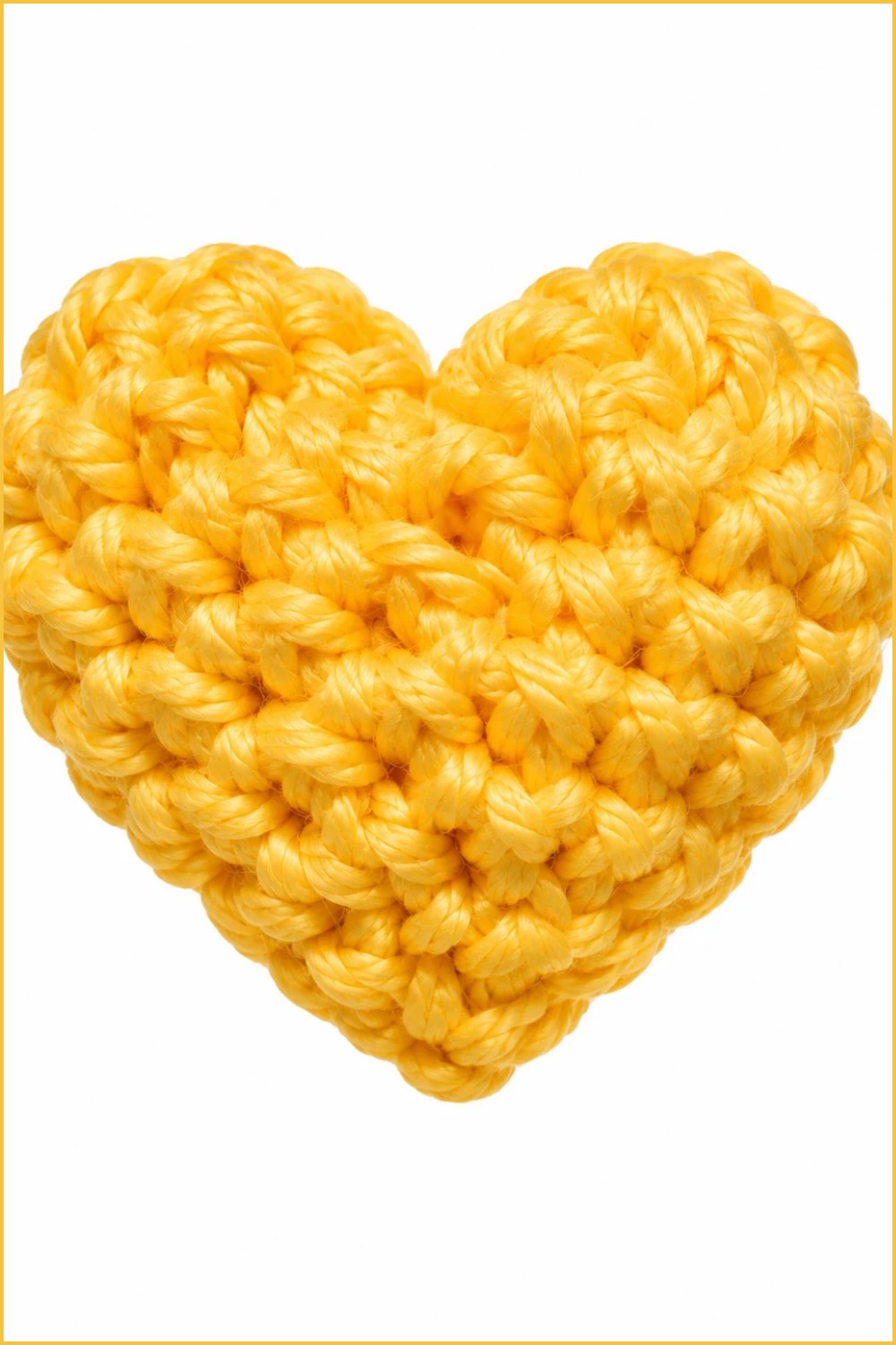 Crochet Mini Heart Pattern 6