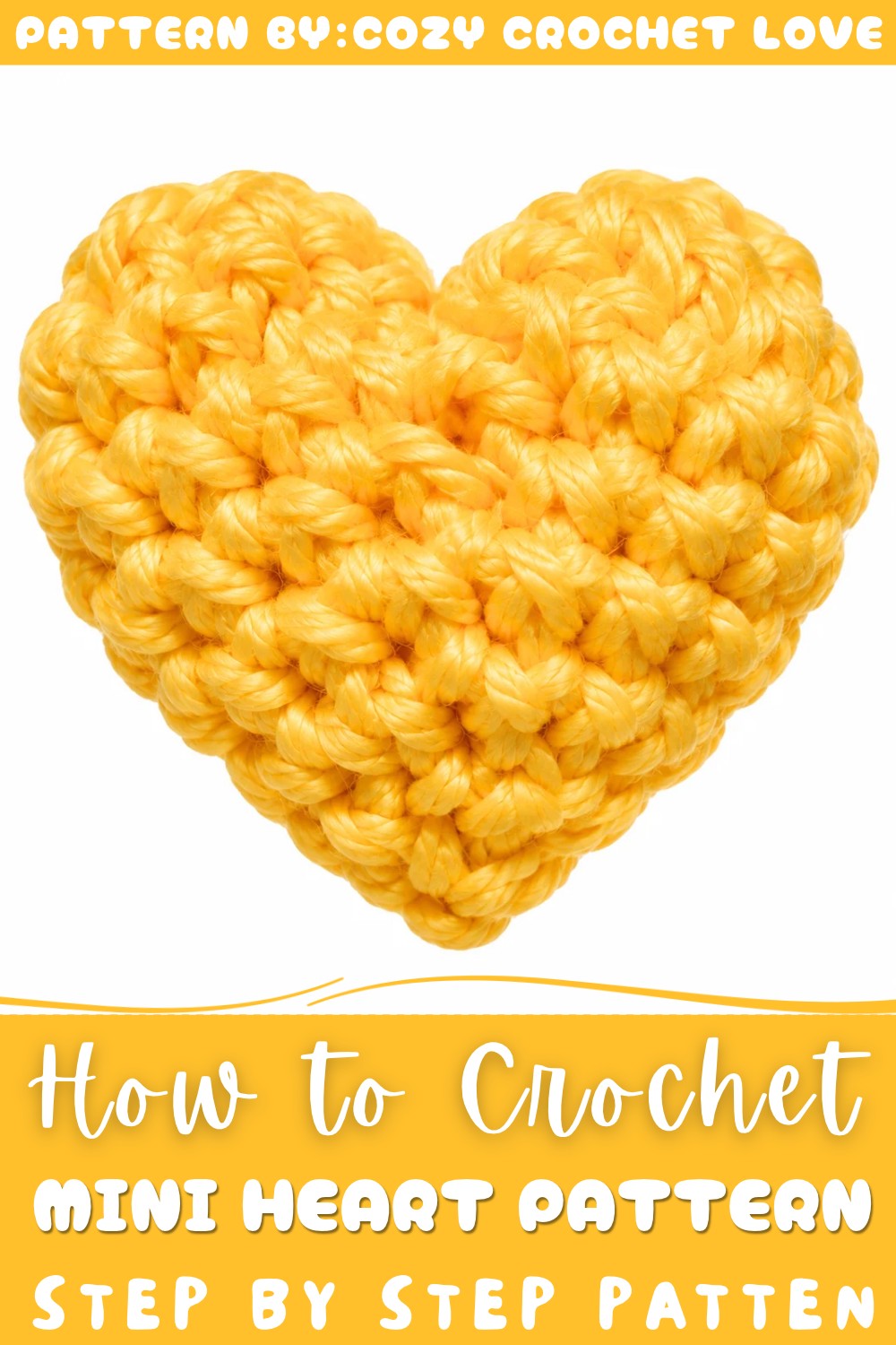 Crochet Mini Heart Pattern