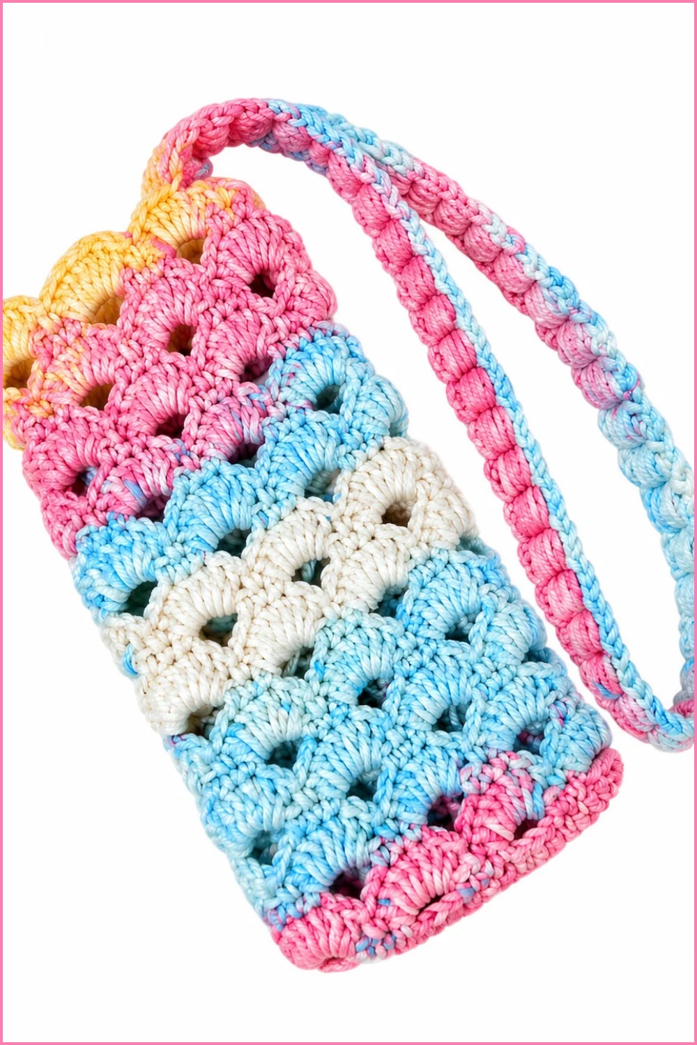 Crochet Mobile Pouch Pattern 6