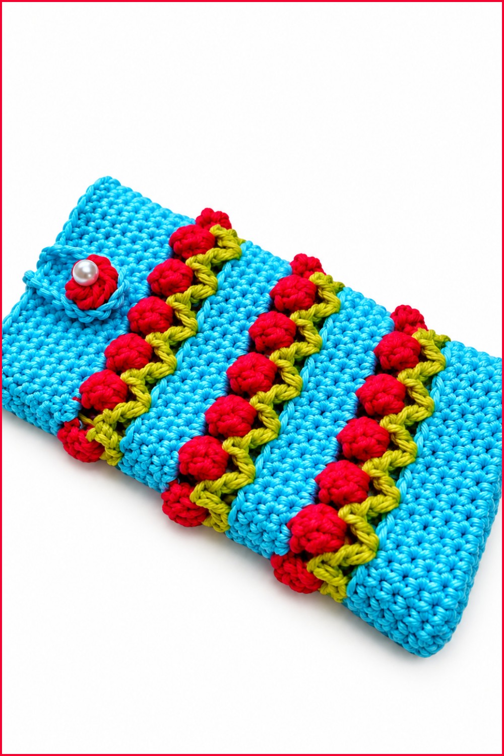Crochet Mobile Pouch Pattern 6