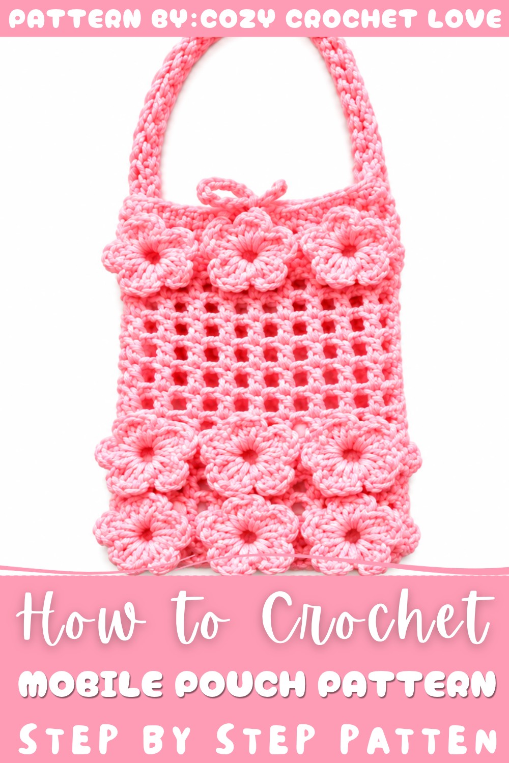 Crochet Mobile Pouch Pattern