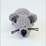 Crochet Mouse Keychain Pattern 6