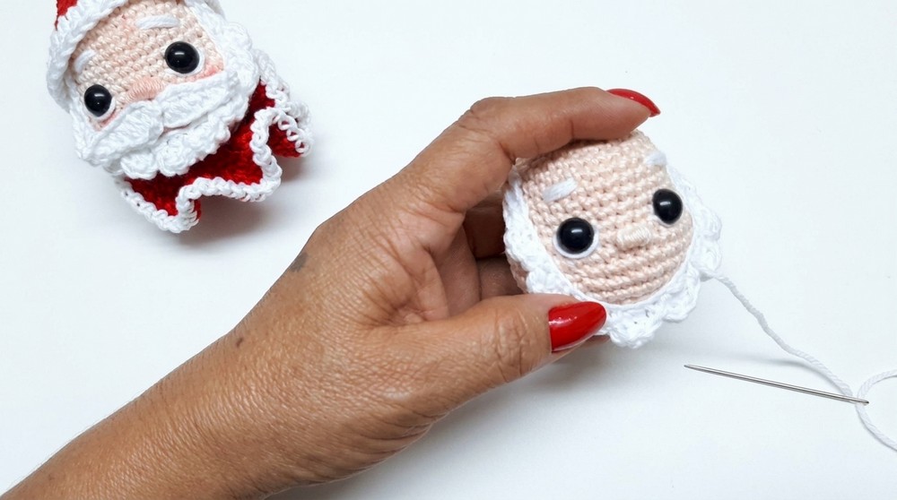 Crochet Mrs Claus Pattern 4