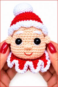 Crochet Mrs Claus Pattern 6