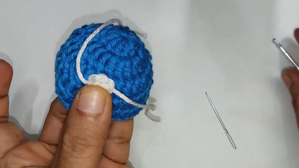Crochet Mushroom Lip Balm Pattern 3
