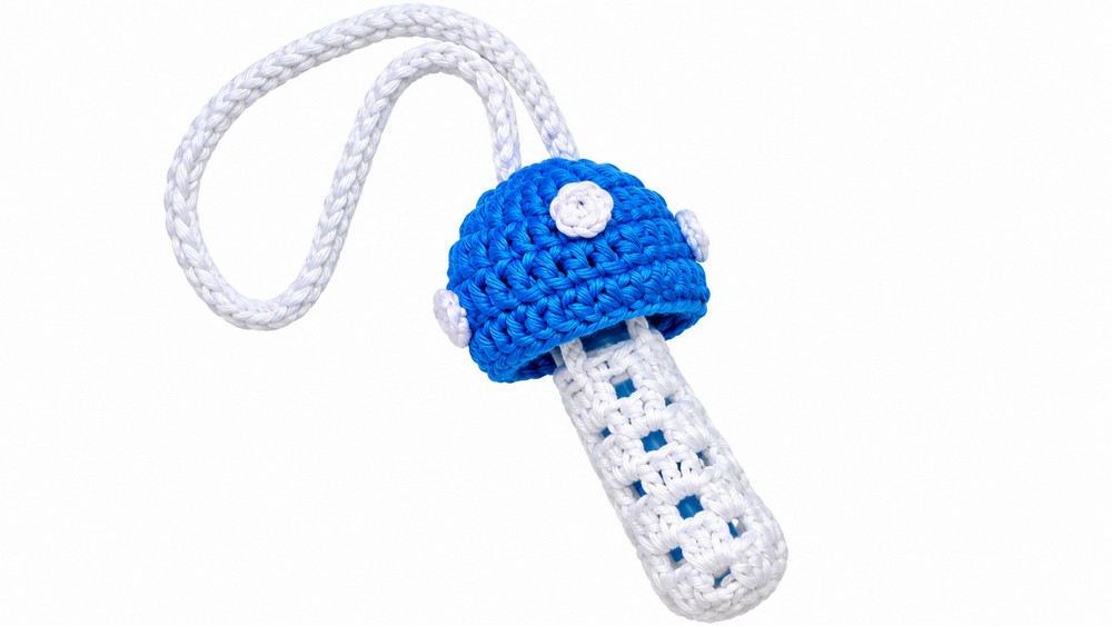 Crochet Mushroom Lip Balm Pattern 5