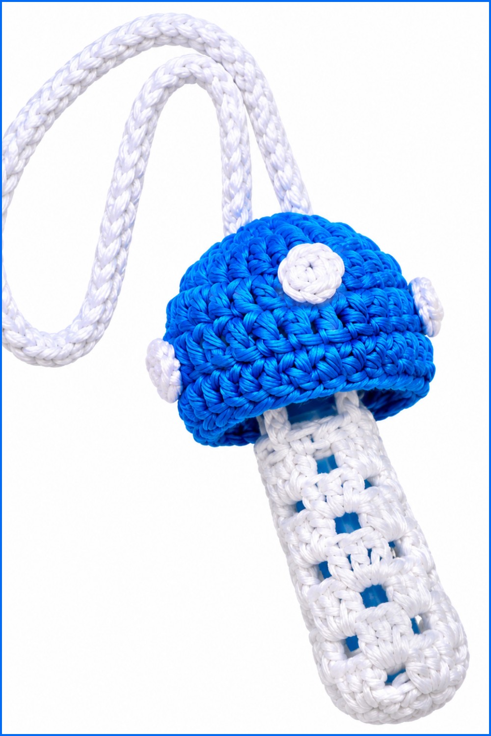 Crochet Mushroom Lip Balm Pattern 6