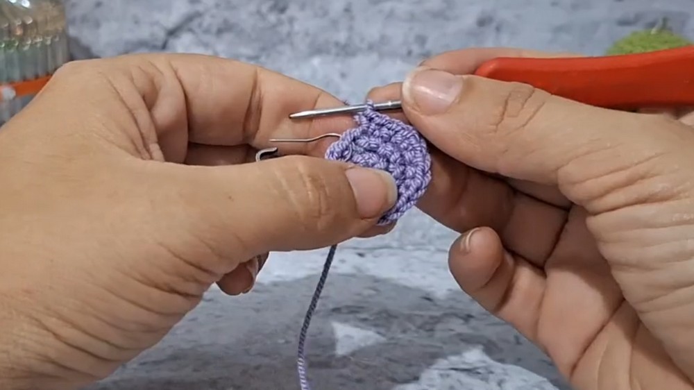 Crochet Octopus Keychain Pattern 1