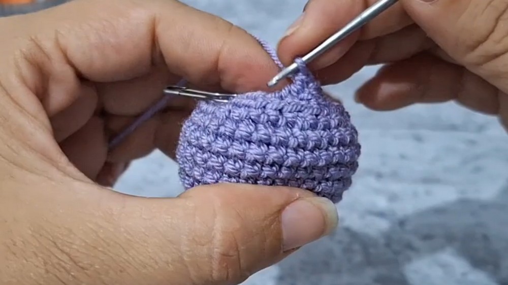 Crochet Octopus Keychain Pattern 3