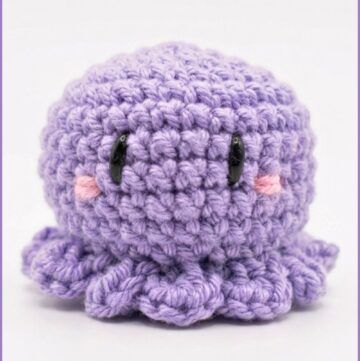 Crochet Octopus Keychain Pattern 6
