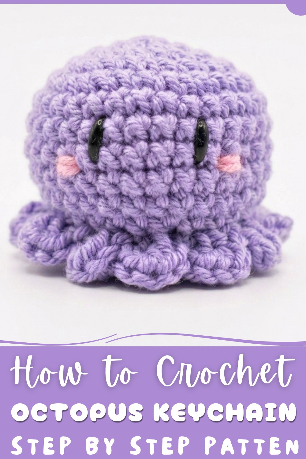 Crochet Octopus Keychain Pattern