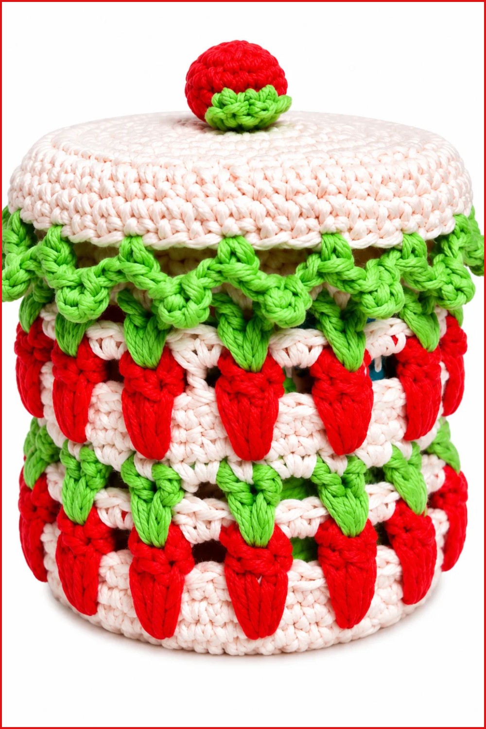 Crochet Outer Basket Pattern 6