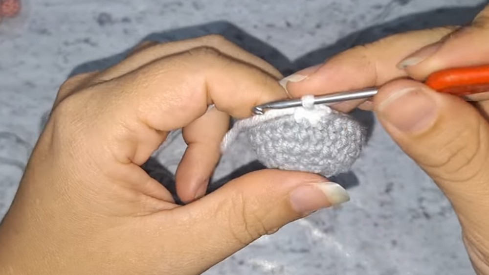 Crochet Penguin Keychain Pattern 2