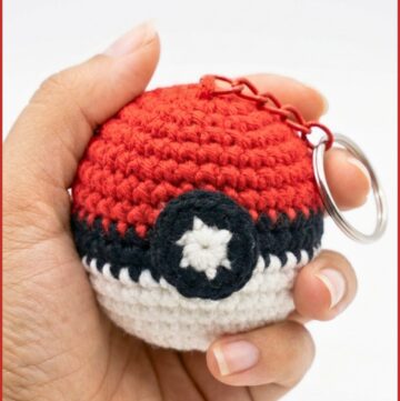 Crochet Pokeball Pattern 6