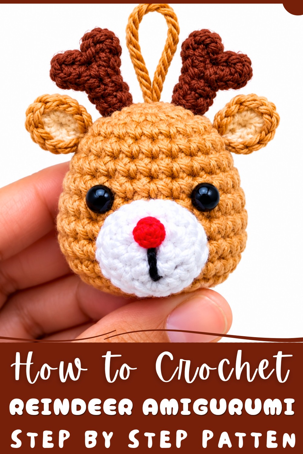 Crochet Reindeer Amigurumi Pattern