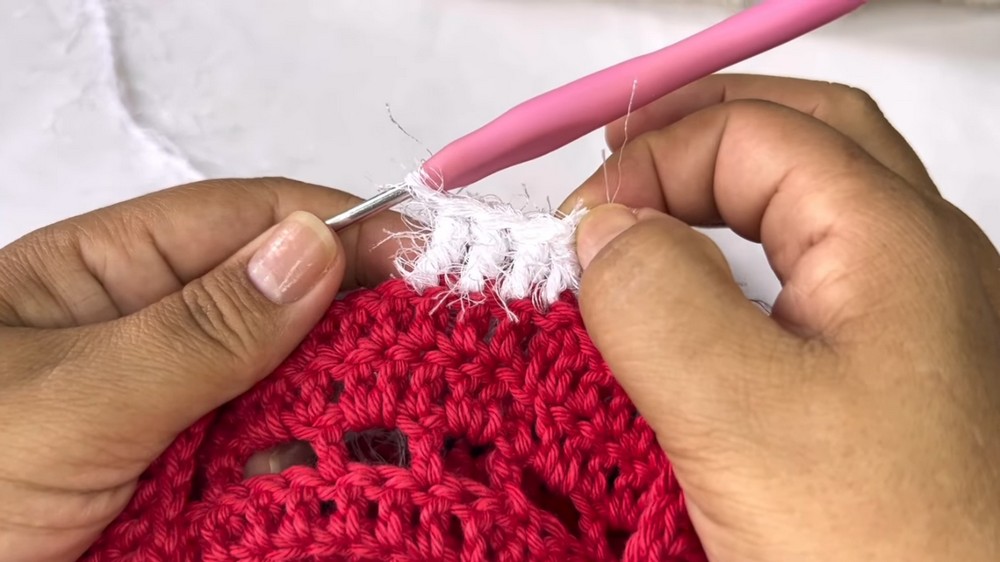 Crochet Santa Claus Bag Pattern 4