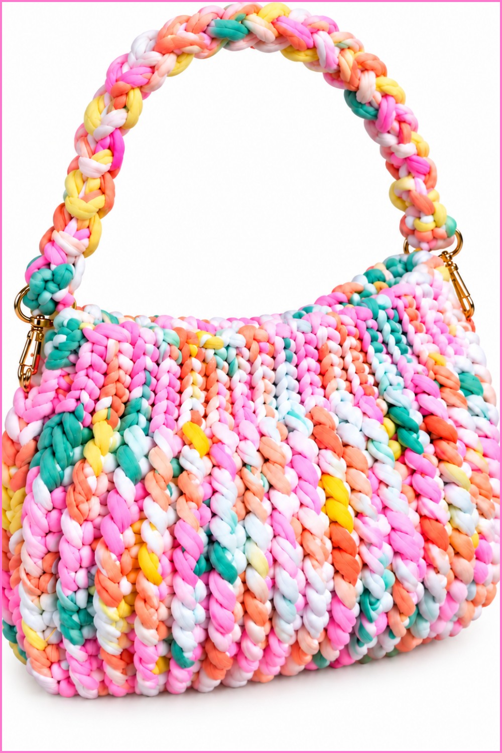 Crochet Shoulder Bag Pattern 6