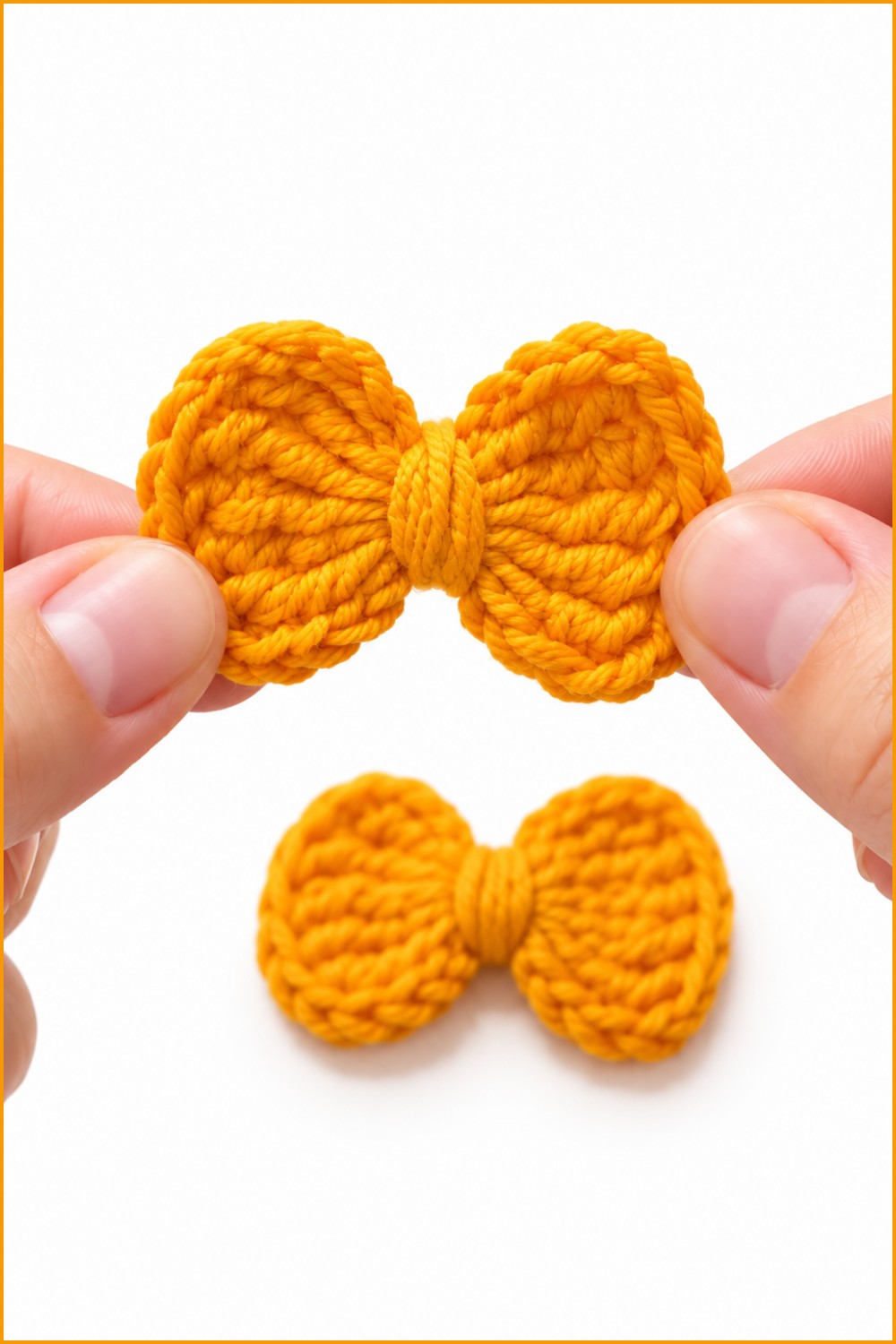Crochet Simple Bow Pattern 6