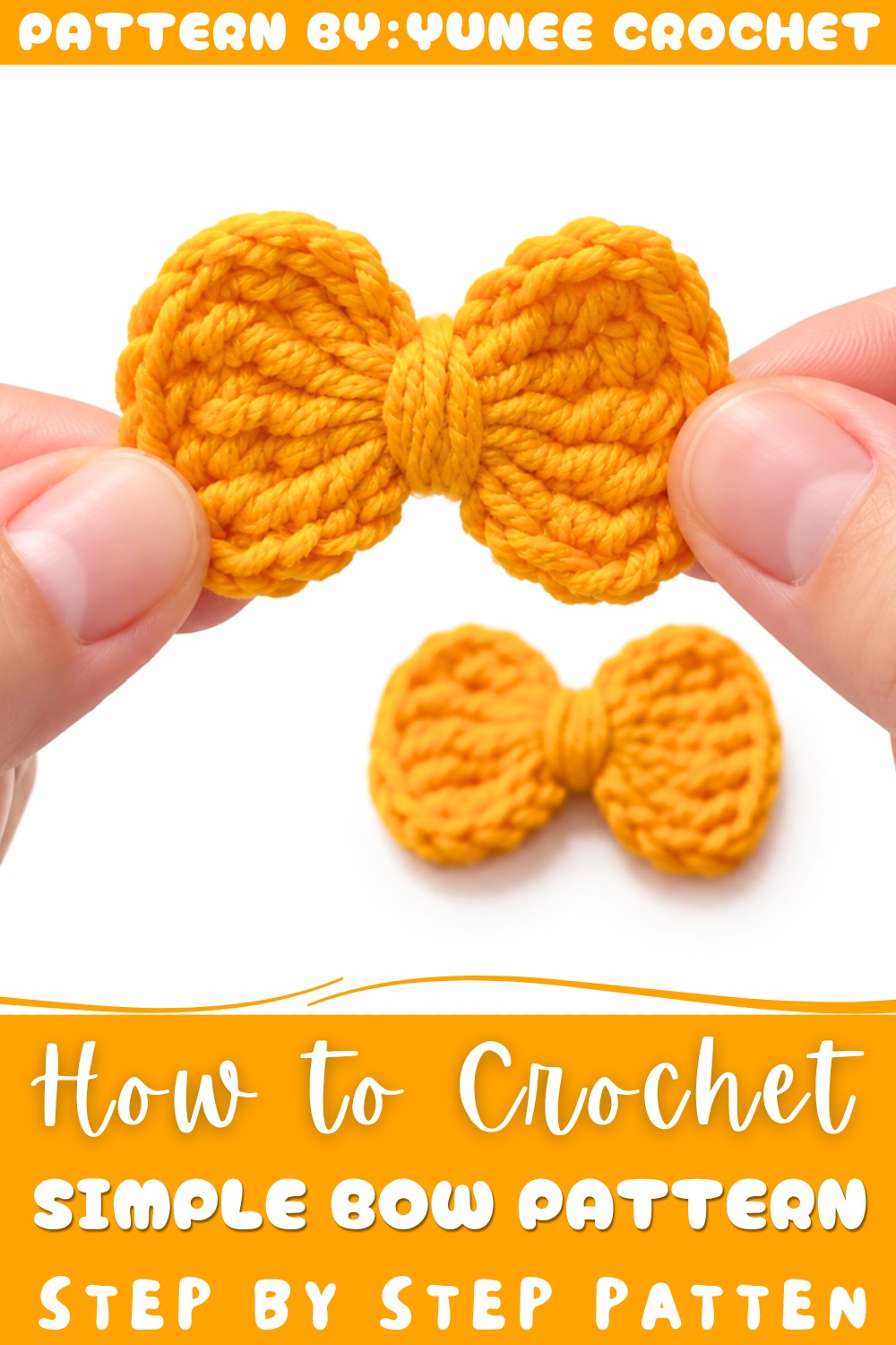 Crochet Simple Bow Pattern