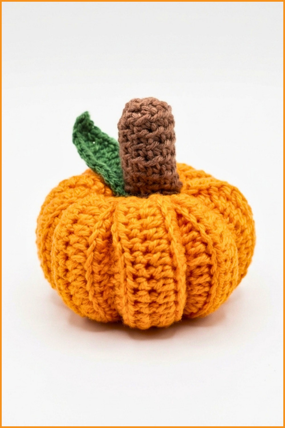 Crochet Simple Pumpkin Pattern 6