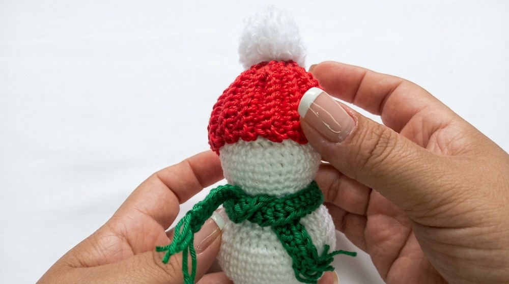 Crochet Snowman Pattern 4
