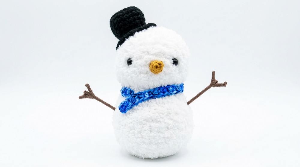 Crochet Snowman Pattern 5