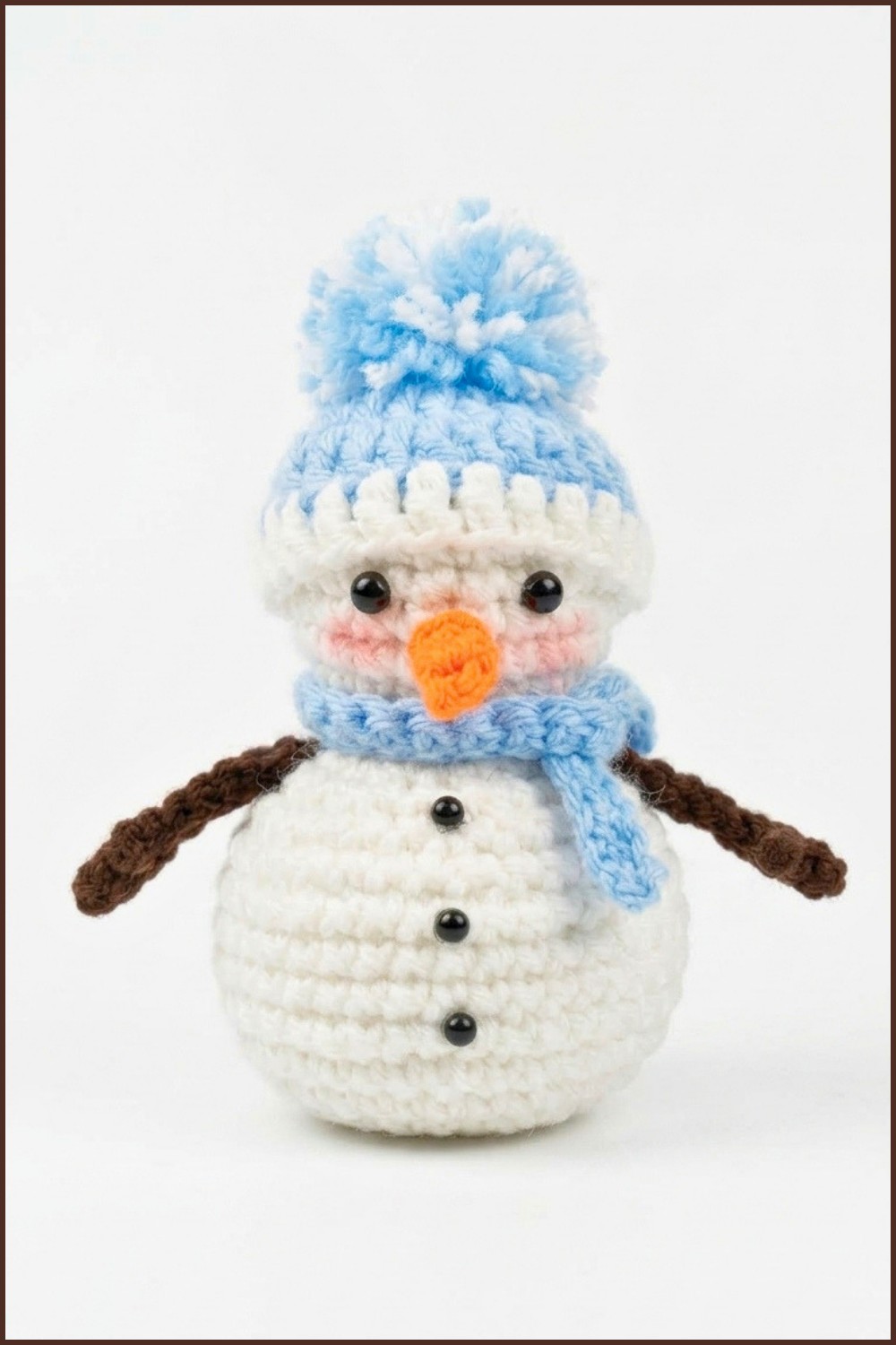 Crochet Snowman Pattern 6
