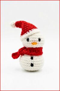 Crochet Snowman Pattern 6