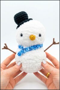 Crochet Snowman Pattern 6