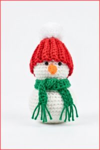 Crochet Snowman Pattern 6