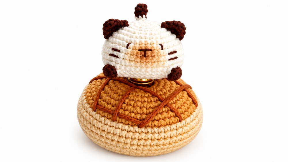 Crochet Spinning Cat Pattern 5