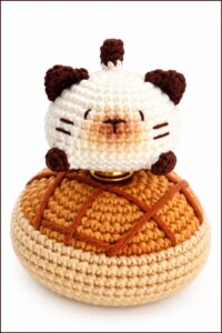 Crochet Spinning Cat Pattern 6