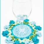 Crochet Tulip Coaster Pattern 6