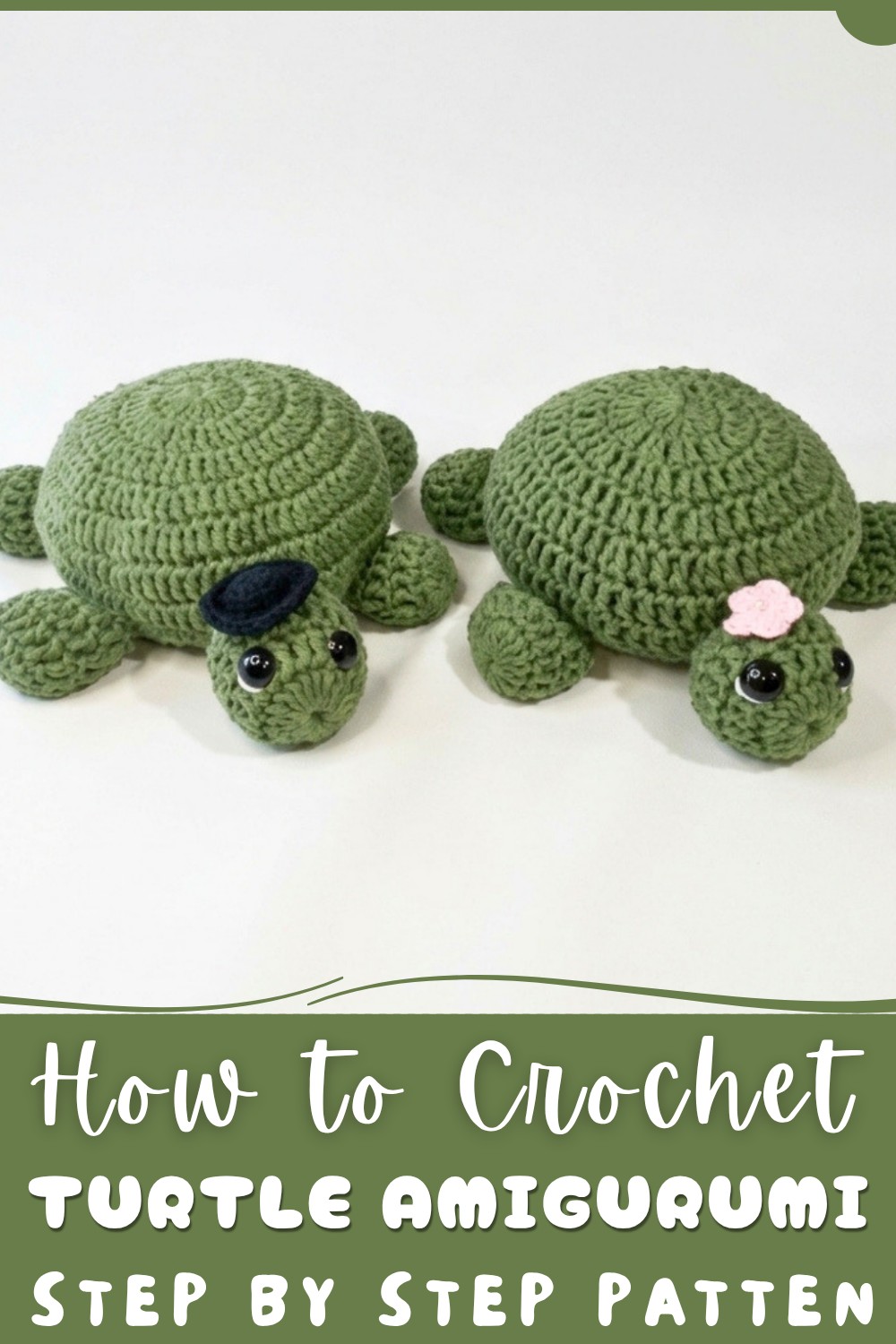 Crochet Turtle Amigurumi Pattern