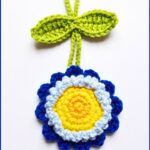 Crochet Van Gogh Hair Tie Pattern 6