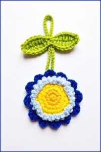 Crochet Van Gogh Hair Tie Pattern 6