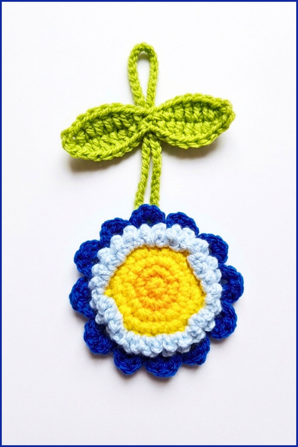Crochet Van Gogh Hair Tie Pattern 6