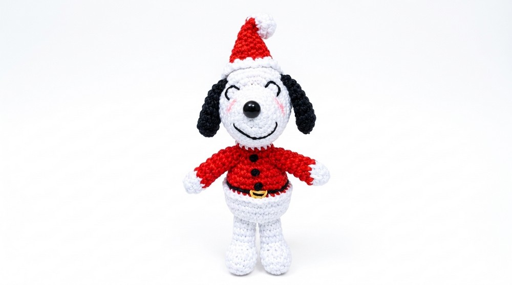 Crochet Christmas Snoopy Pattern 5