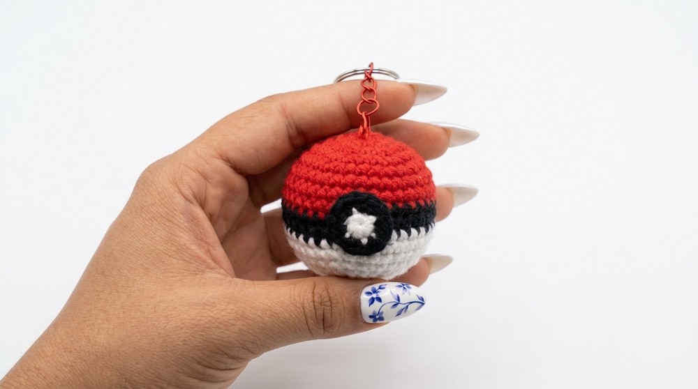 Crochet Pokeball Pattern 5