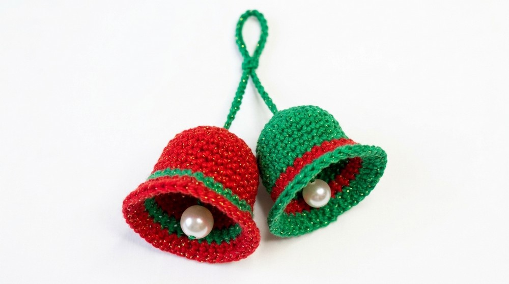 Crochet Christmas Bell Pattern 5